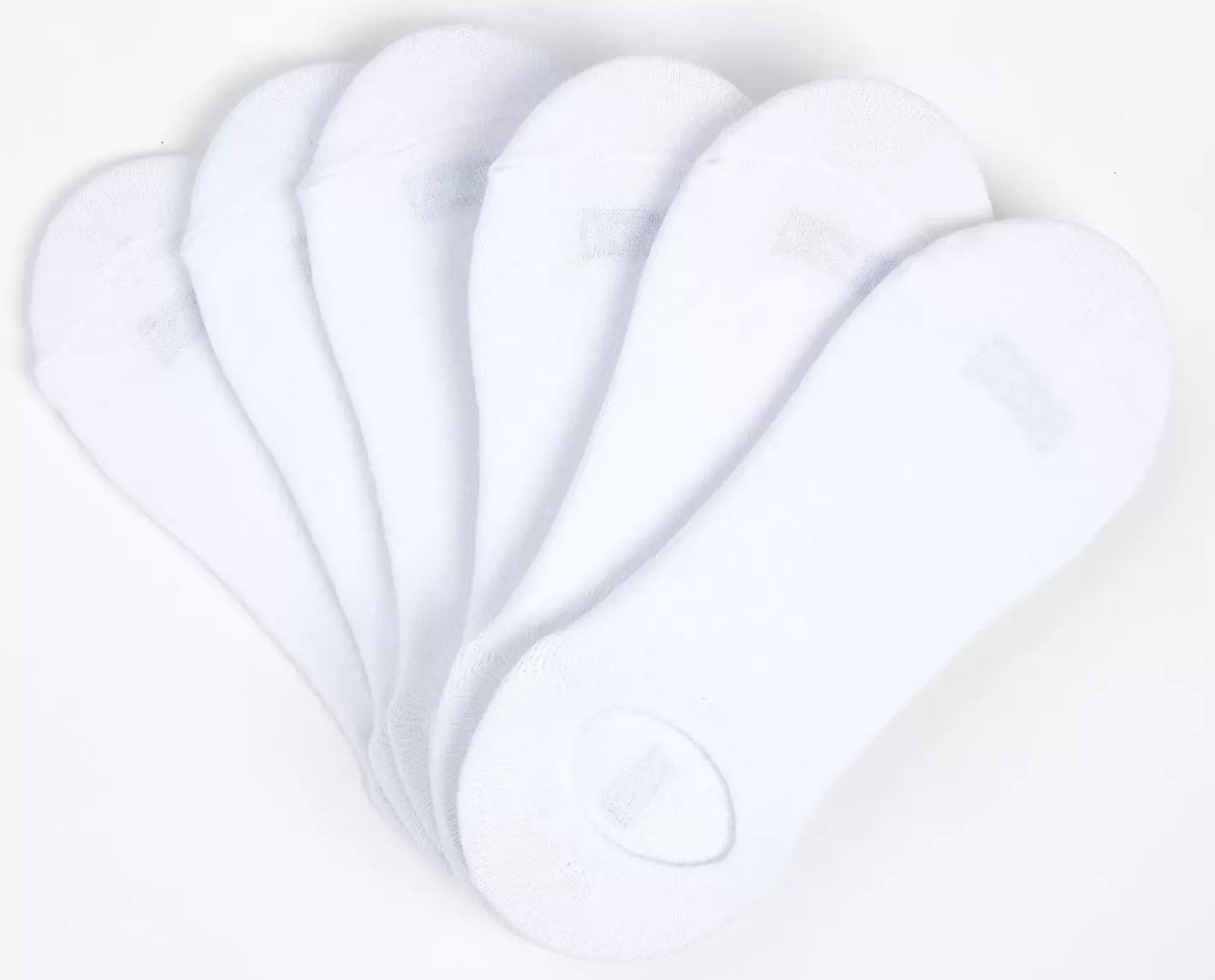 Big Kid's Kids 6 Pk Basic Signature Liner Unisex Socks