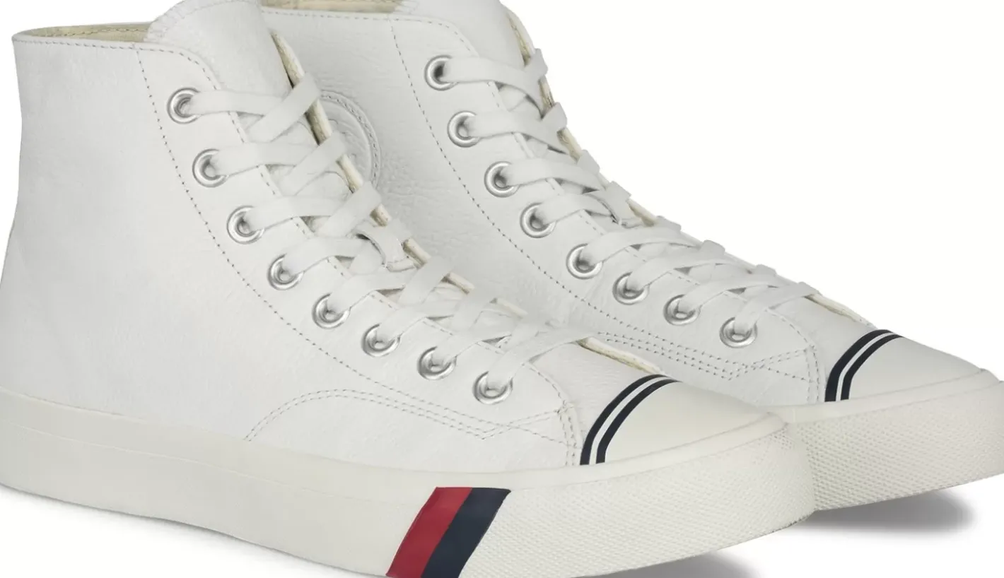 Hot Unisex Royal Hi Leather Sneaker Unisex Pro-Keds Adult