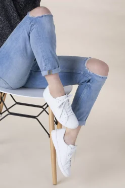 Women's Ace Leather Sneaker Women Leather
