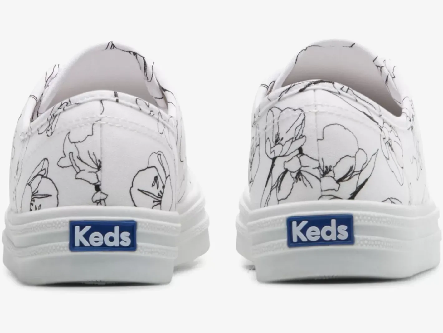 Sale Women's Breezie Canvas Hand Drawn Print Sneaker Women Lace Ups