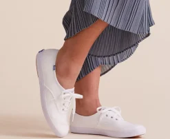 Best Women's Champion Feat. Organic Cotton Sneaker Women Lace Ups