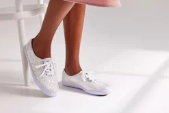 Online Women's Champion Glitter Celebration Sneaker Women Lace Ups