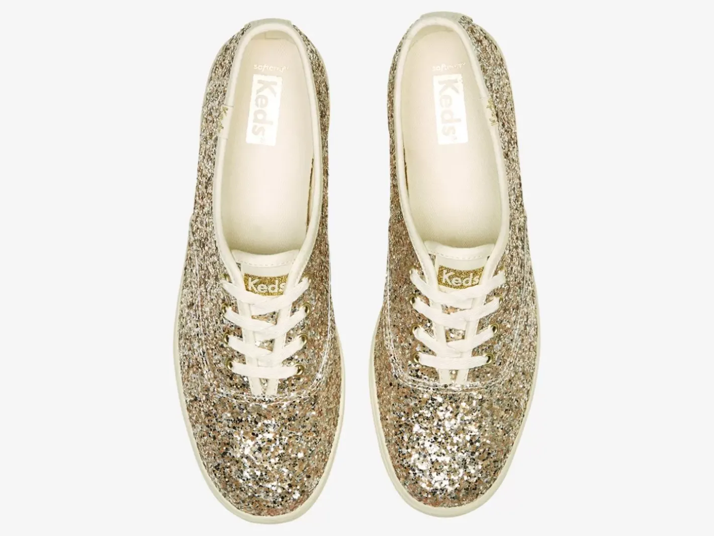 Clearance Women's Champion Glitter Celebration Sneaker Women Lace Ups