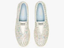 Discount Women's Chillax Textile Natural Weave Slip On Sneaker Women Slip Ons