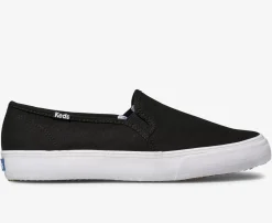 Best Women's Double Decker Canvas Slip On Sneaker Women Slip Ons