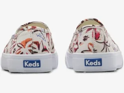 Women's Double Decker Island Print Slip On Sneaker Women Slip Ons