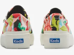 Hot Women's Jump Kick Duo Tropical Print Sneaker Women Platforms