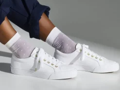 Best Women's Jump Kick Leather Sneaker Women Leather