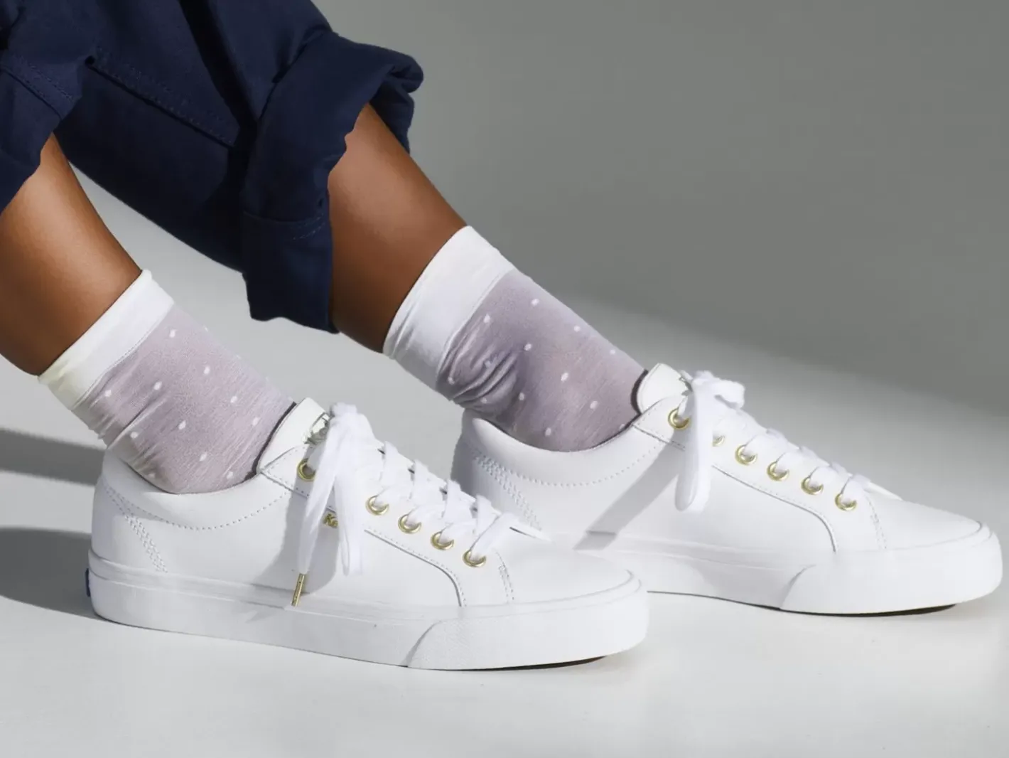 Best Women's Jump Kick Leather Sneaker Women Leather