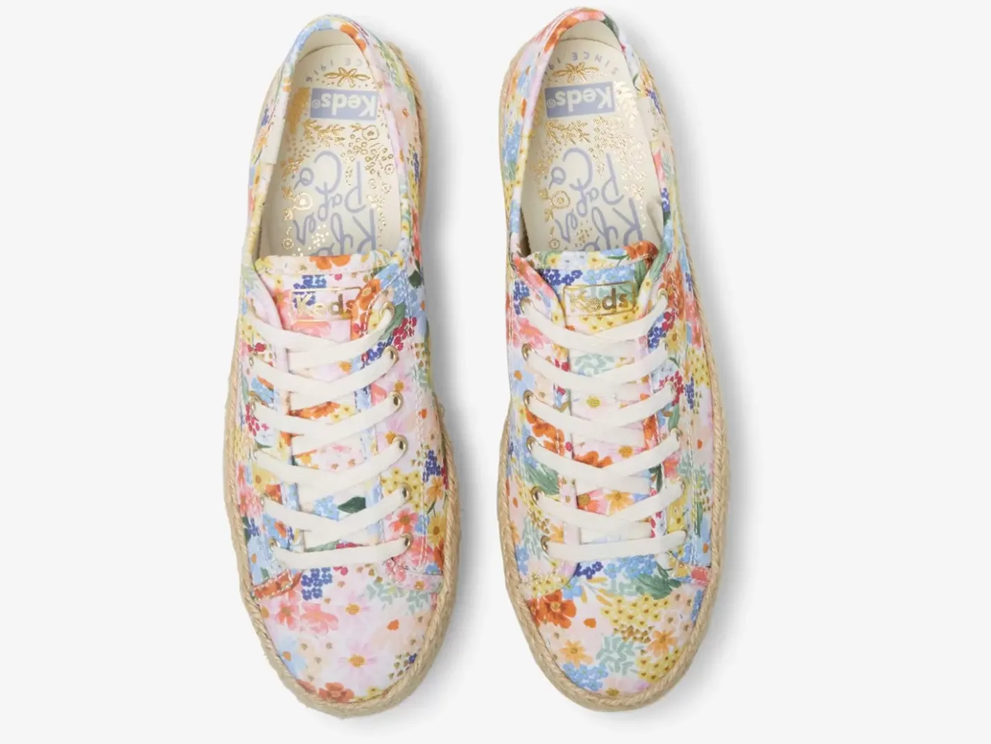 Online Women's X Rifle Paper Co. Triple Kick Jute Margaux Women Platforms