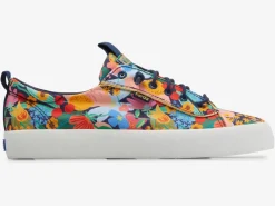 New Women's X Rifle Paper Co. Kickback Sicily Women Slip Ons