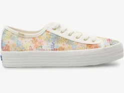 Outlet Women's X Rifle Paper Co. Triple Kick Mesh Margaux Women Platforms