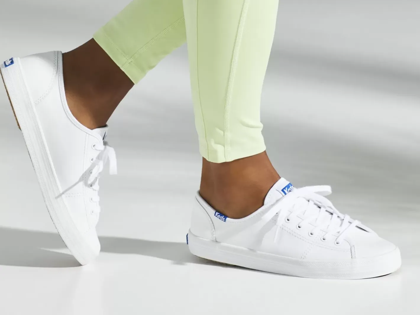 Women's Kickstart Leather Sneaker Women Leather