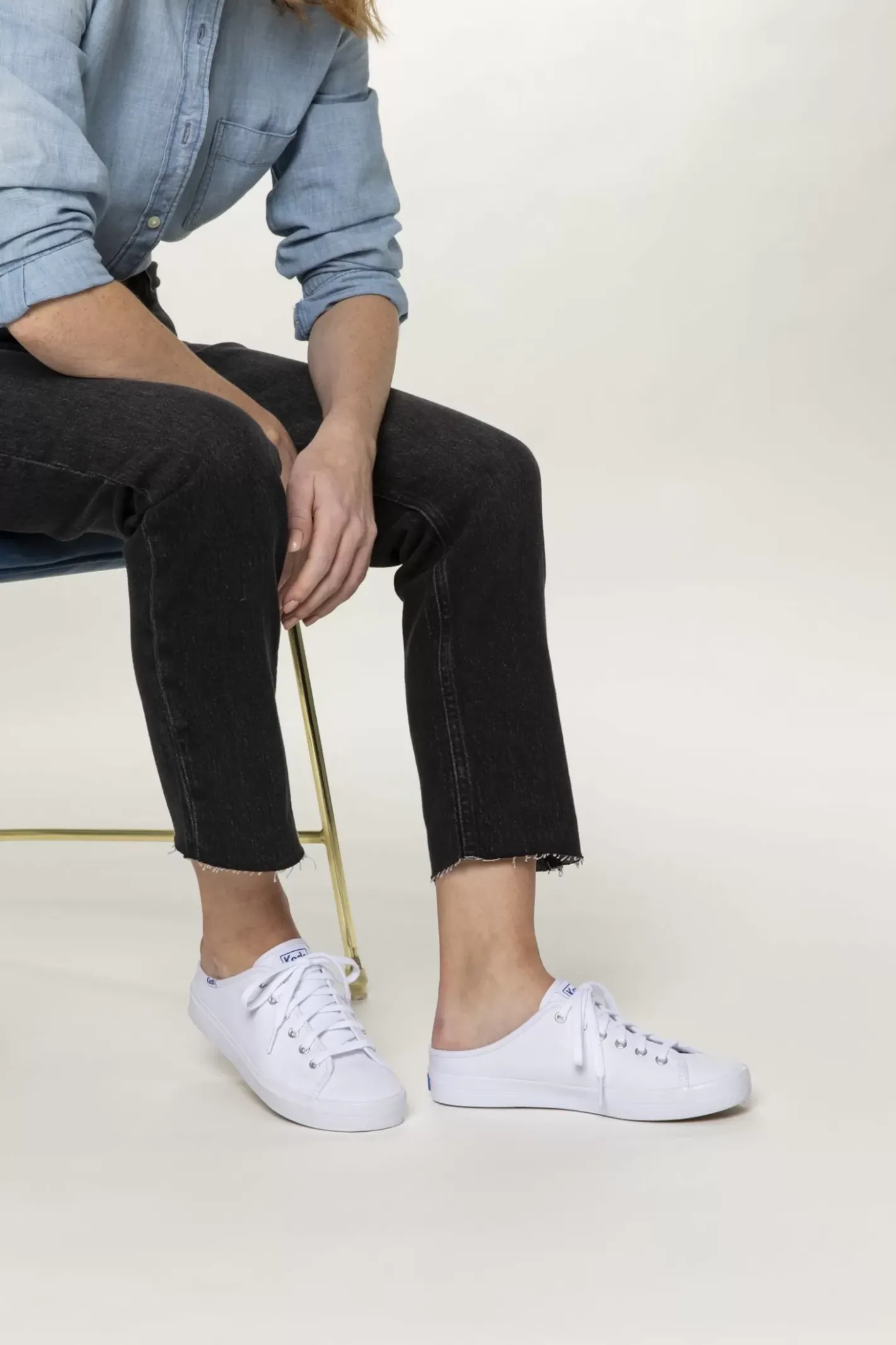 Sale Women's Kickstart Mule Canvas Slip On Sneaker Women Mules