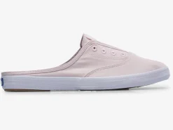 Clearance Women's Moxie Mule Washed Twill Slip On Sneaker Women Mules