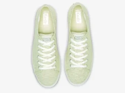 Women's Triple Kick Canvas Lines Print Sneaker Women Platforms