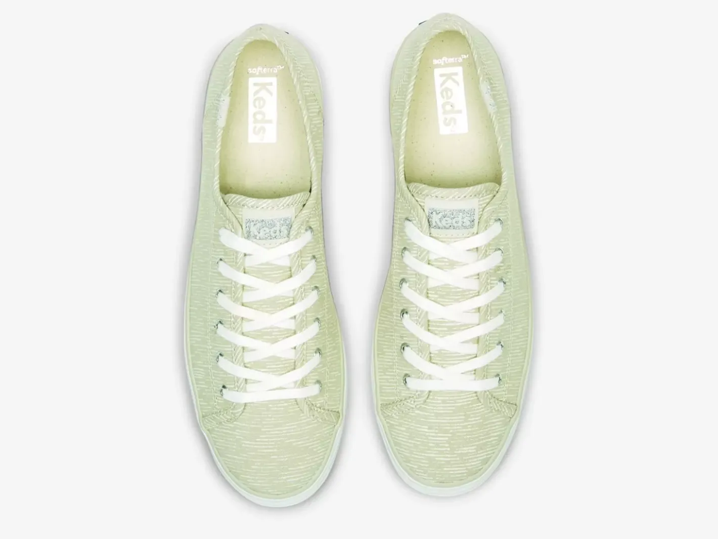 Women's Triple Kick Canvas Lines Print Sneaker Women Platforms